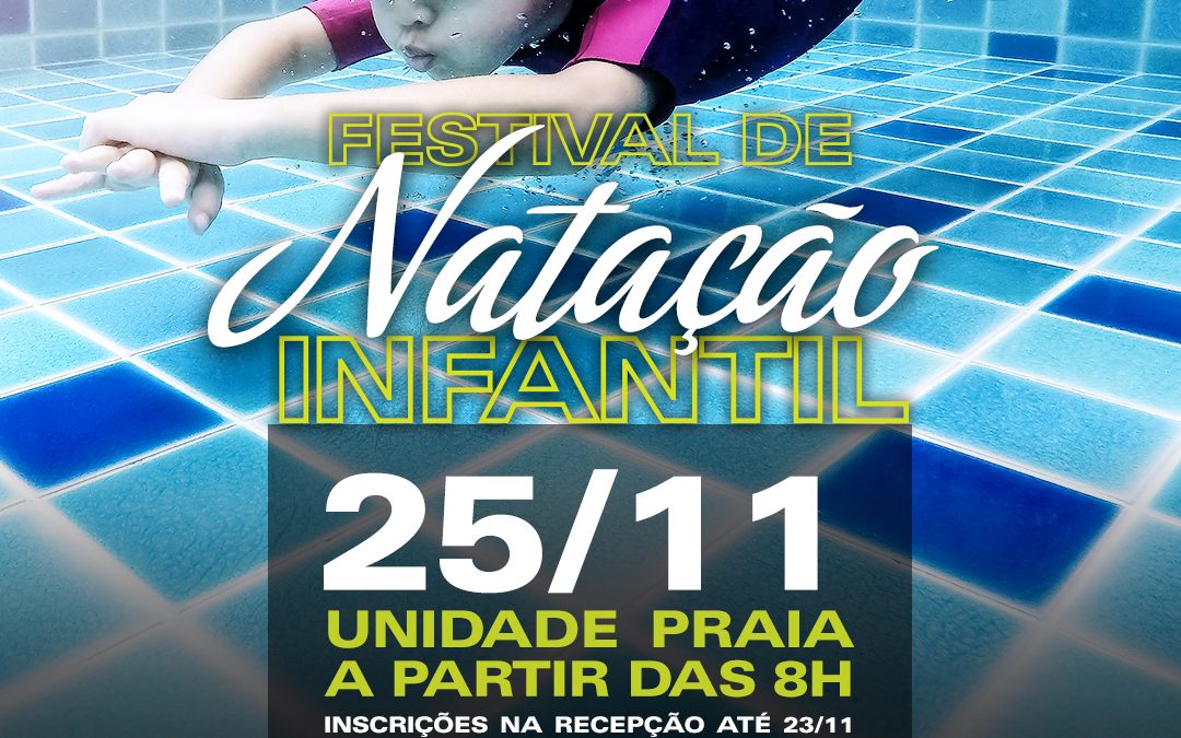 Festival de natação Fisiomaster