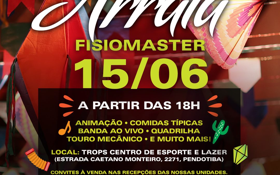 Arraiá Fisiomaster