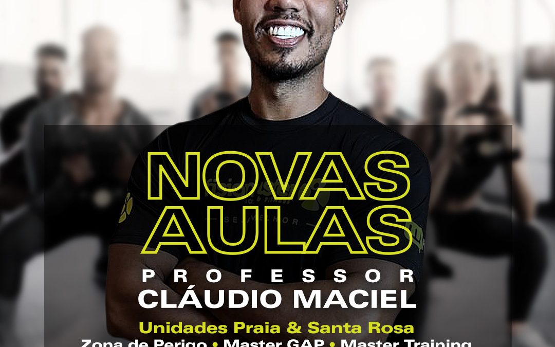 Novas aulas coletivas chegando para o seu treino ficar ainda mais completo